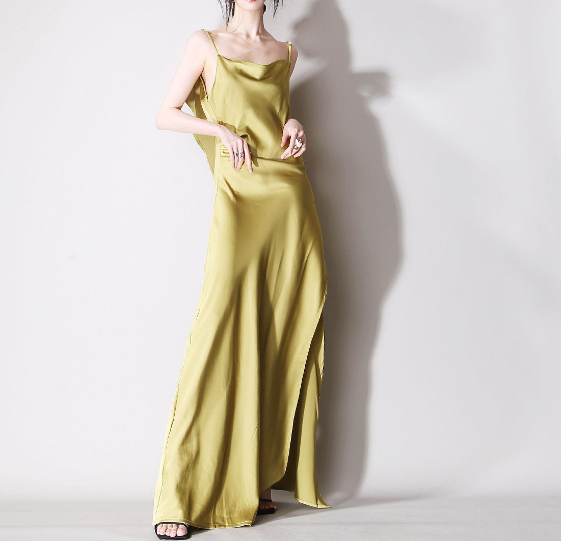 Draped Maxi Dress (preorder)