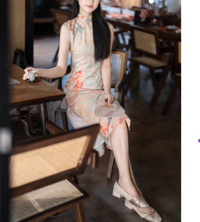 Marigold cheongsam (ready stock in S&M)