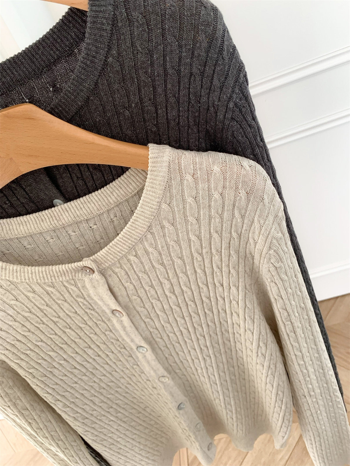 Irin oxford cardigan (preorder/ 2 colours)