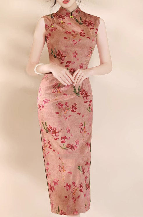 Scarlet Jade Cheongsam (preorder)