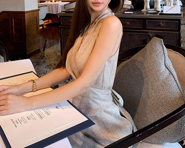 Francoise wraparound dress (preorder)