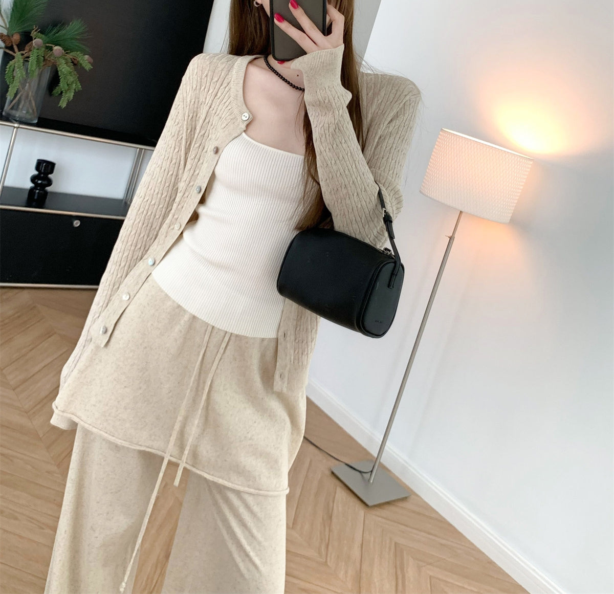 Irin oxford cardigan (preorder/ 2 colours)