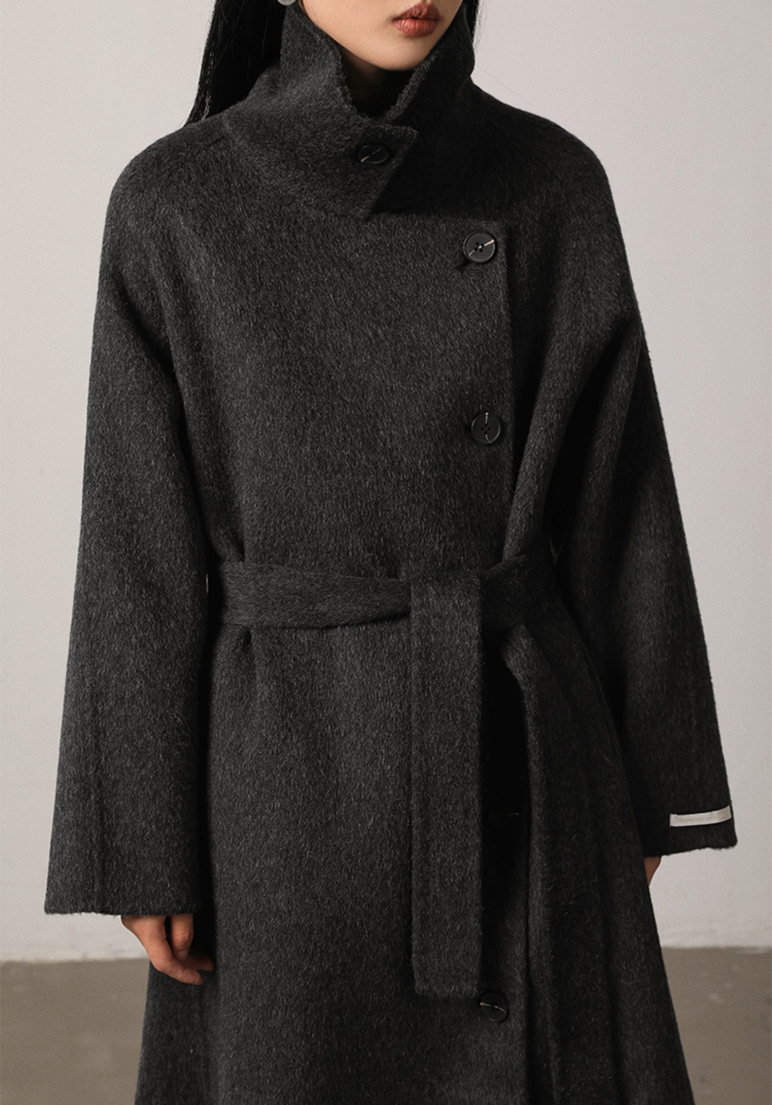 Funnel neck trenchcoat (preorder/ 3 colours)