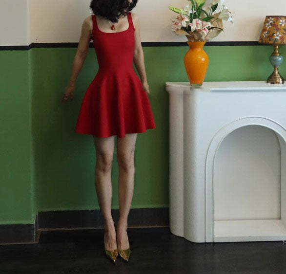 Fay dress (ready stock in green/ 3 colours)