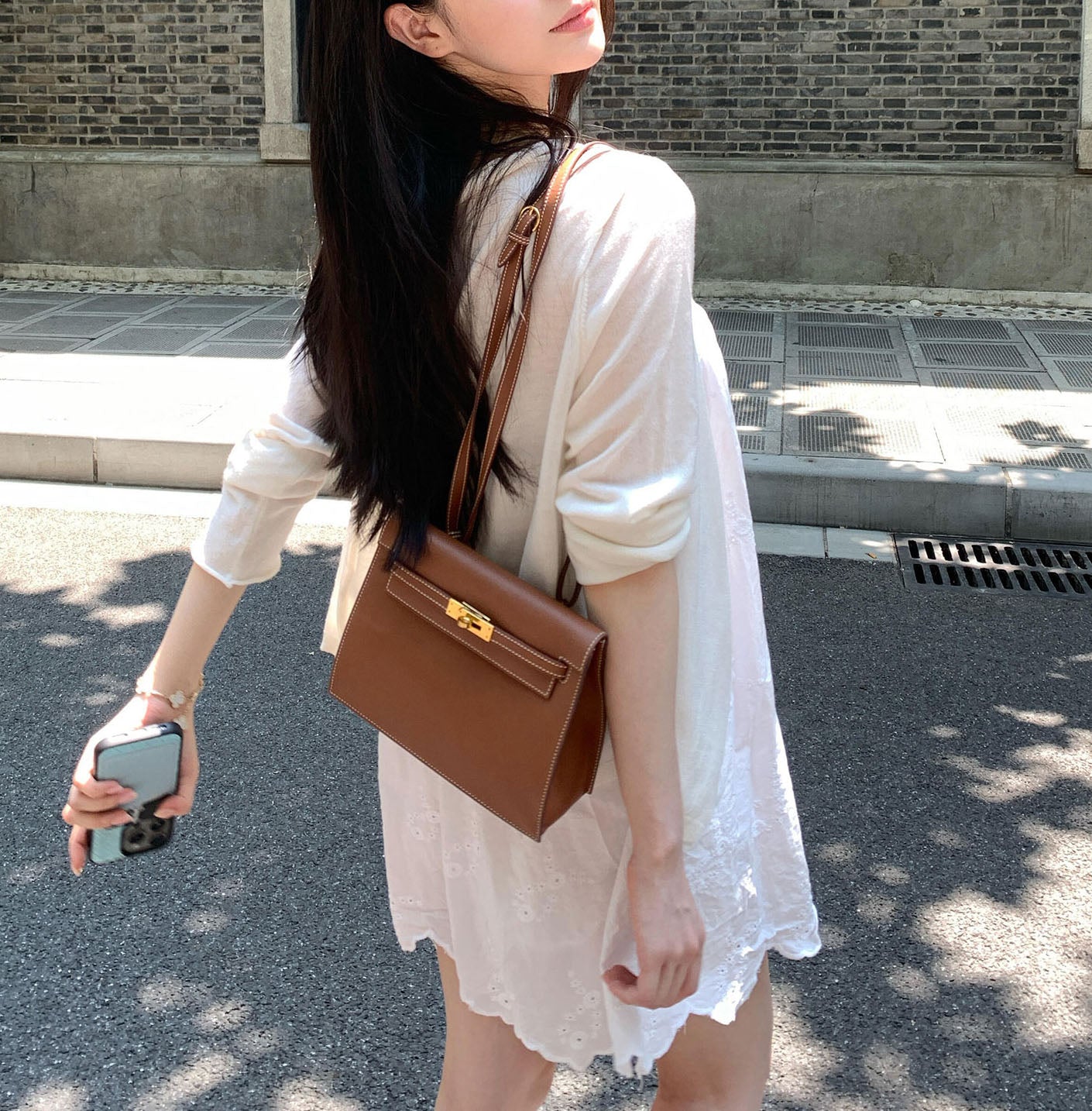 Eyelet Mini Dress (preorder)