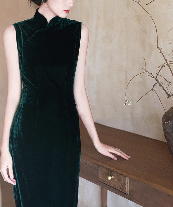 Emerald cheongsam (preorder)