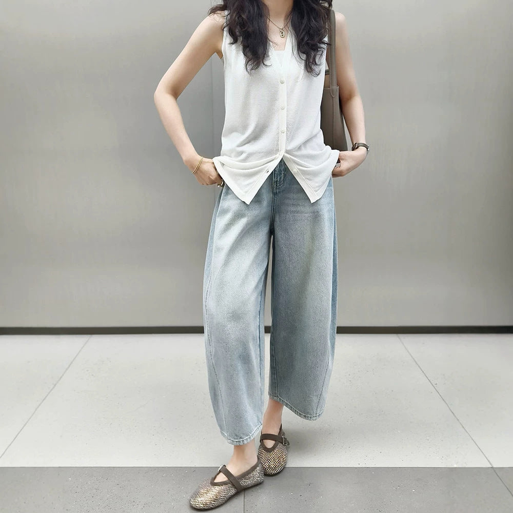 Rhae barrel jeans (preorder)