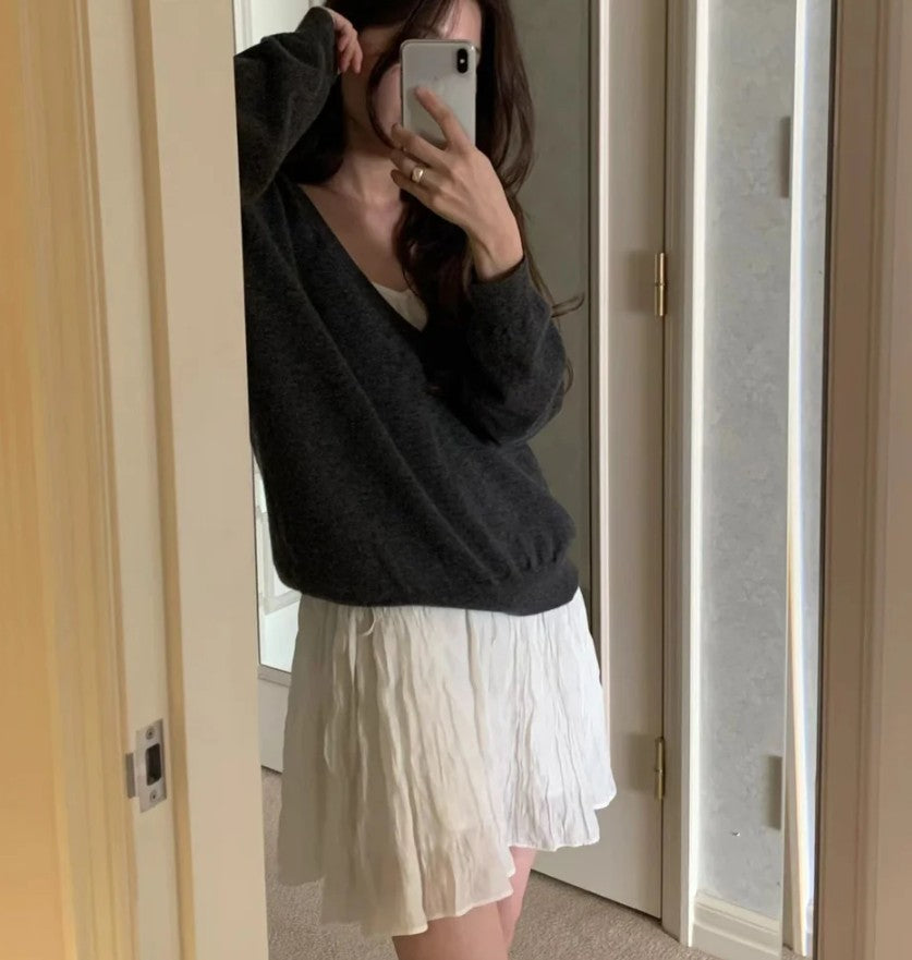 Crinkled dress (preorder/ 2 colours)