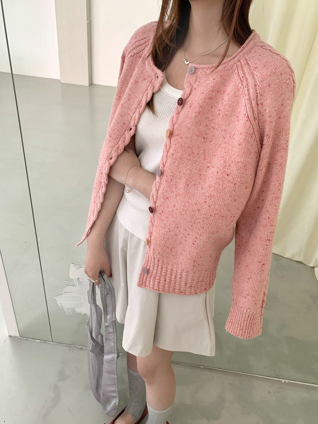 Tricolor Cardigan (preorder/ 3 colours)