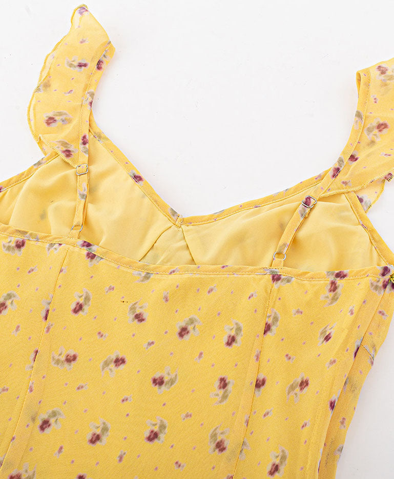 Pansy sunshine dress (preorder)