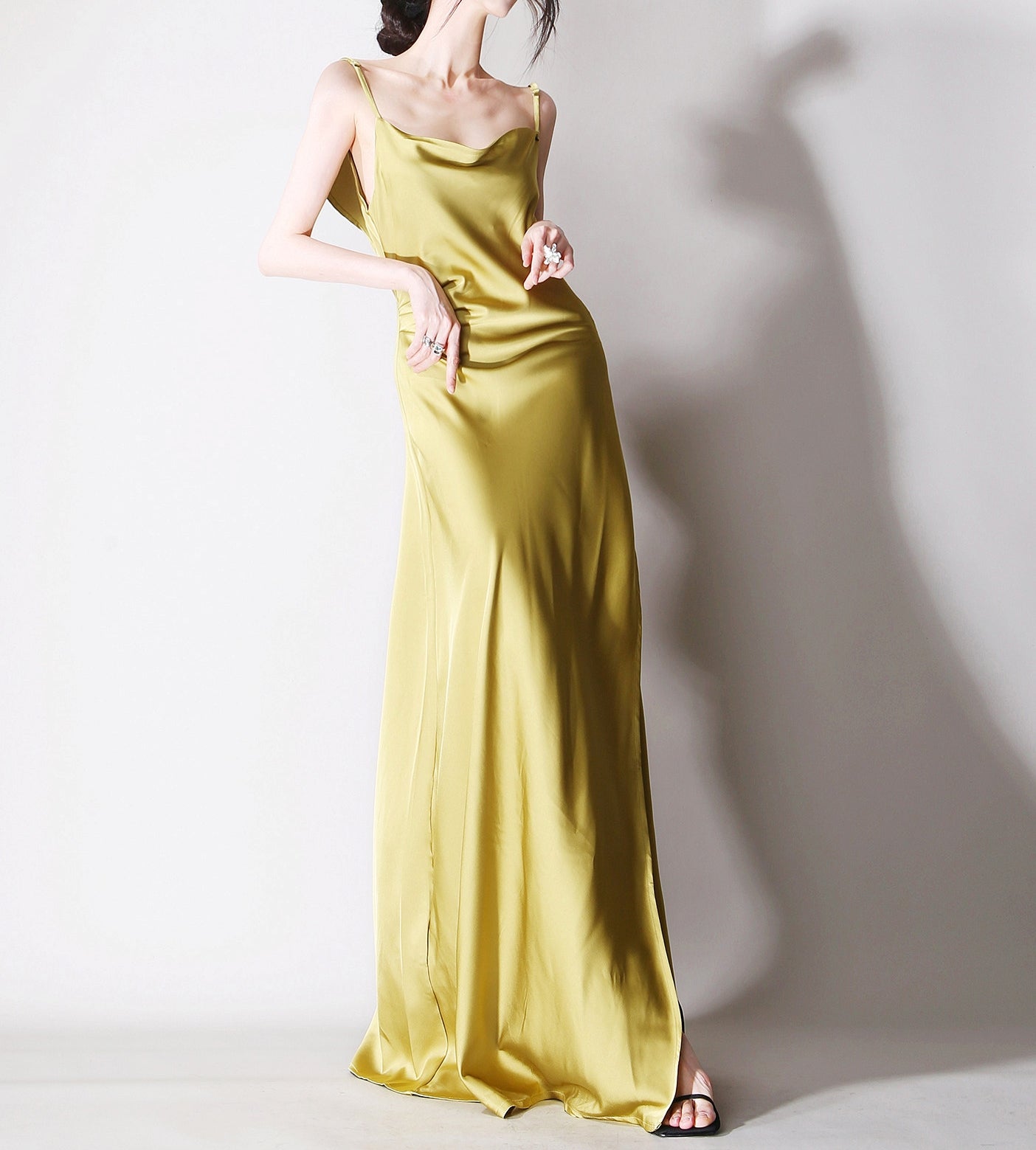 Draped Maxi Dress (preorder)