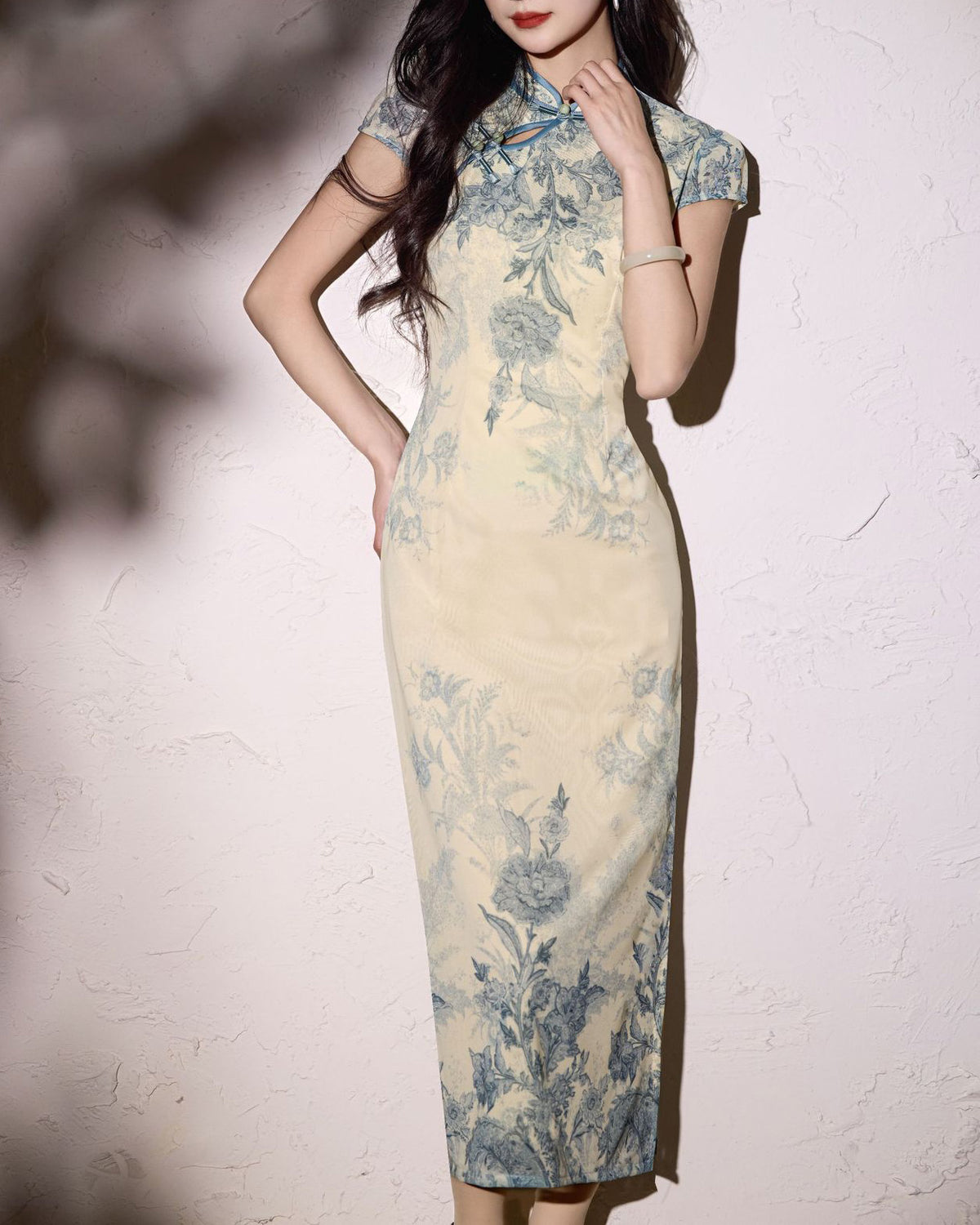 Sybella porcelain cheongsam (preorder)