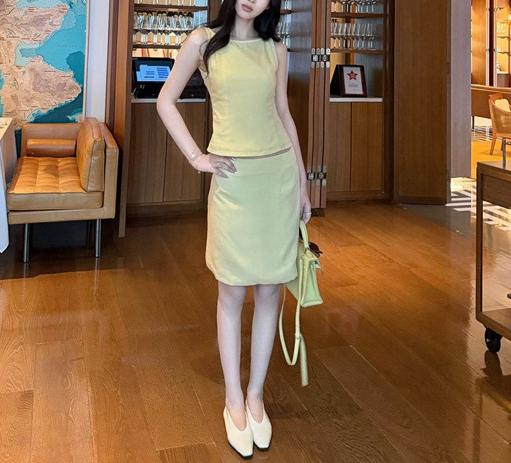 Lemon Linen Set (preorder)