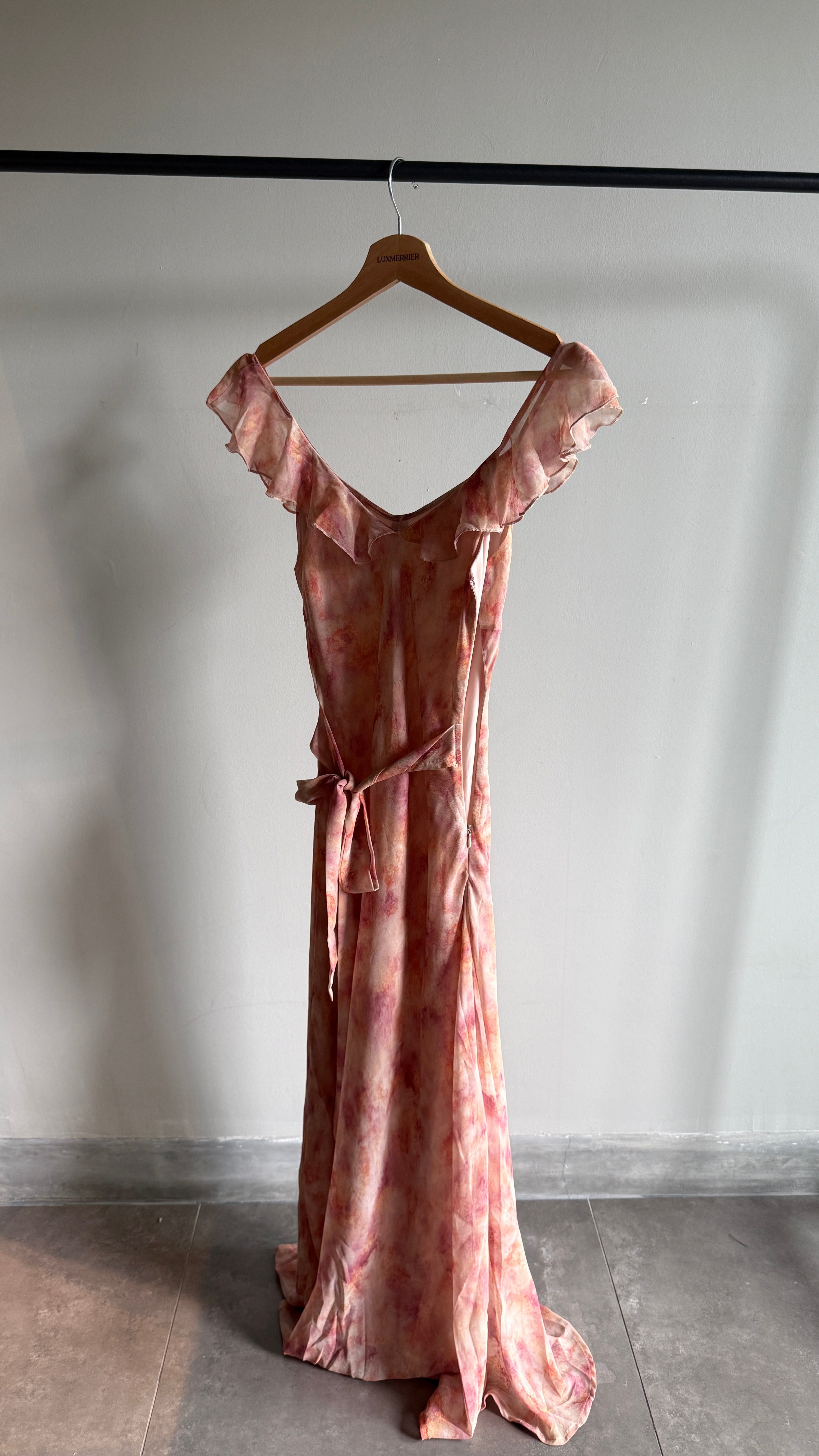 Rosalie Watercolor Maxi Dress (preorder)