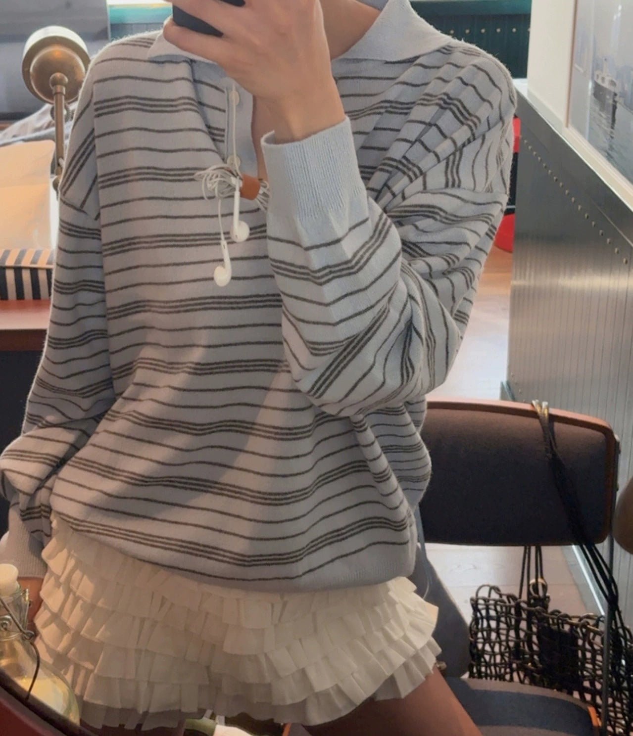 Chic layered skort (preorder)