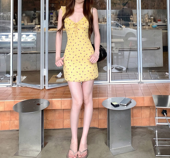 Pansy sunshine dress (preorder)