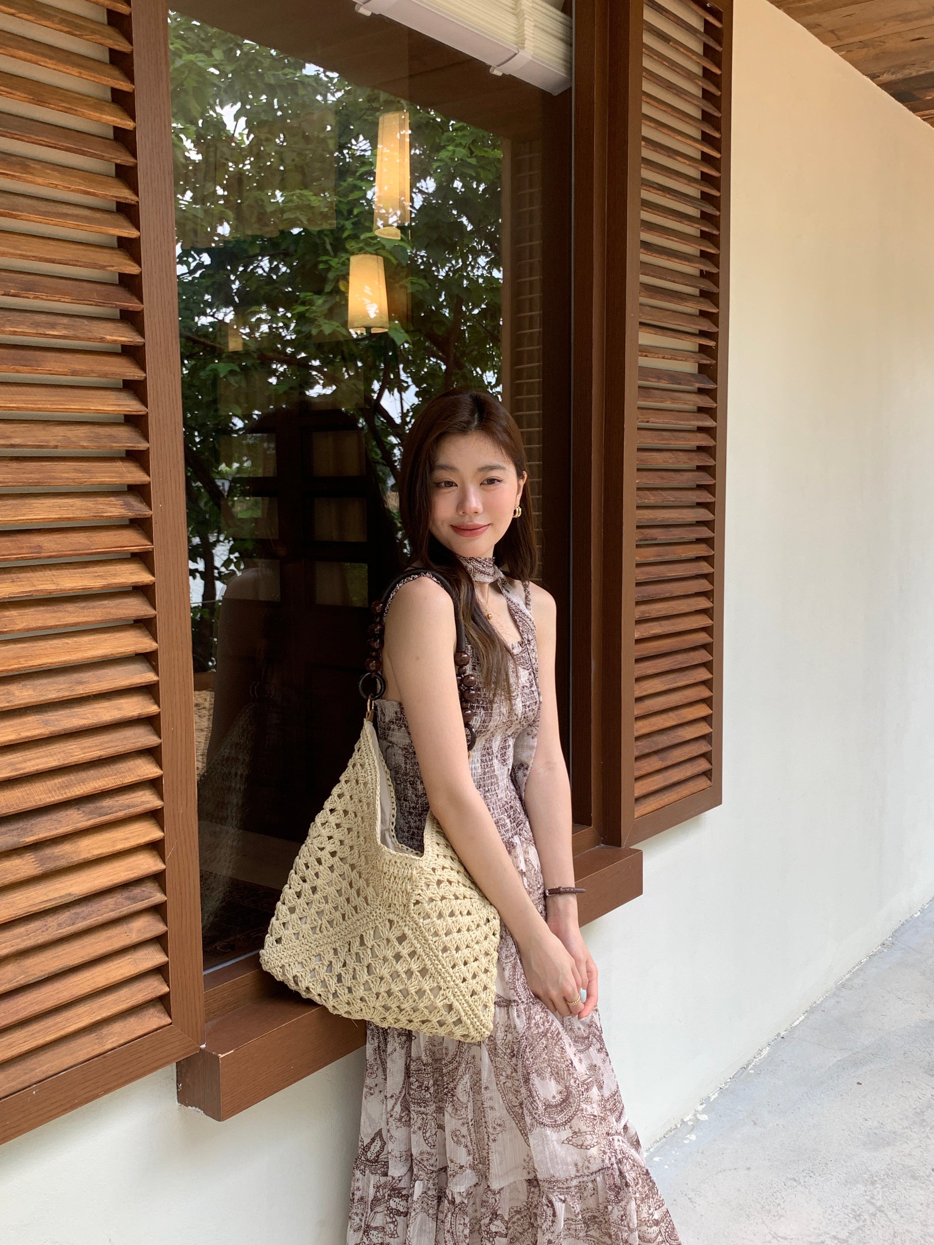 Paisley resort dress (preorder)