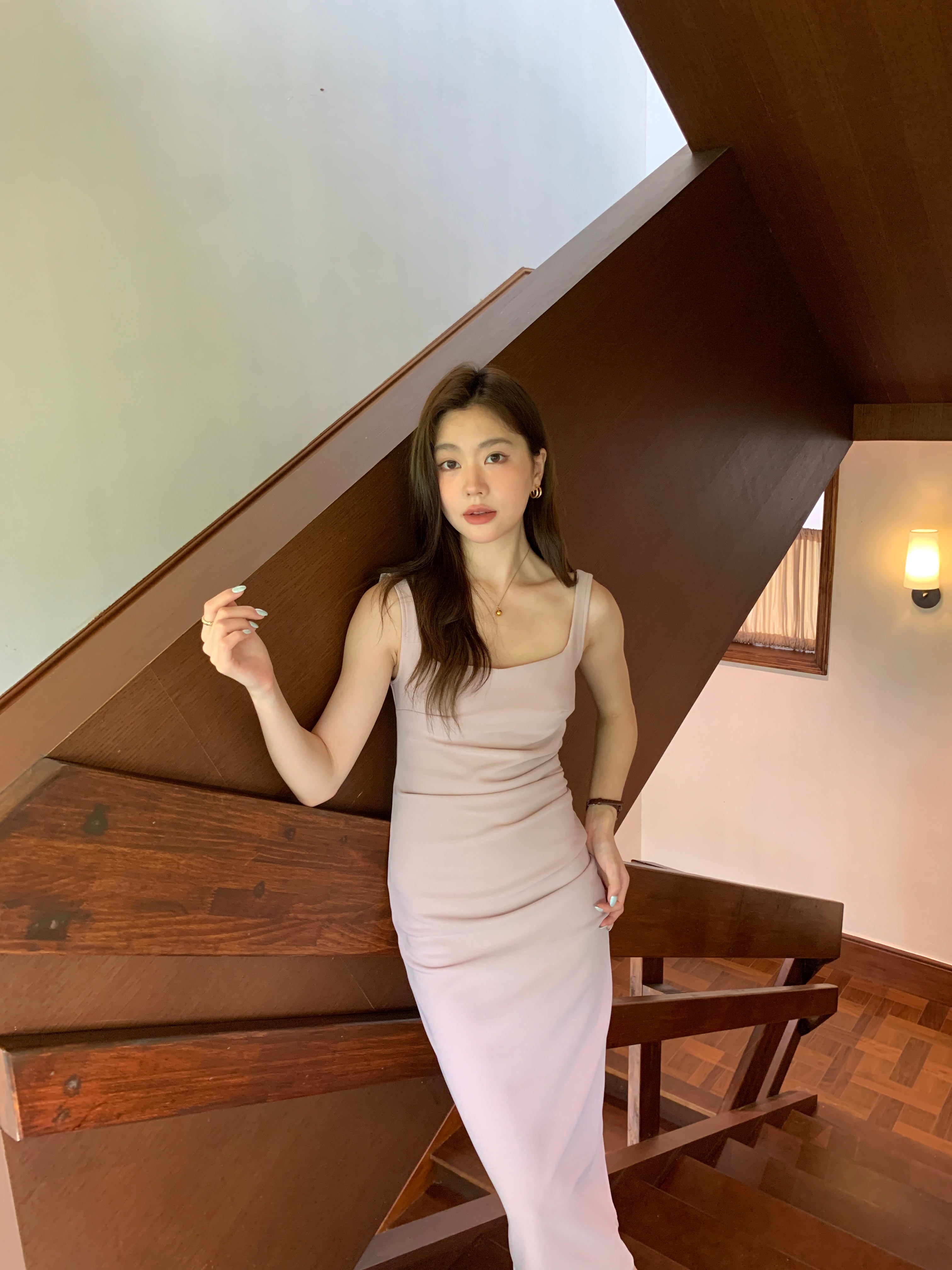 Sculpt Midi Dress (preorder/ 5 colours)