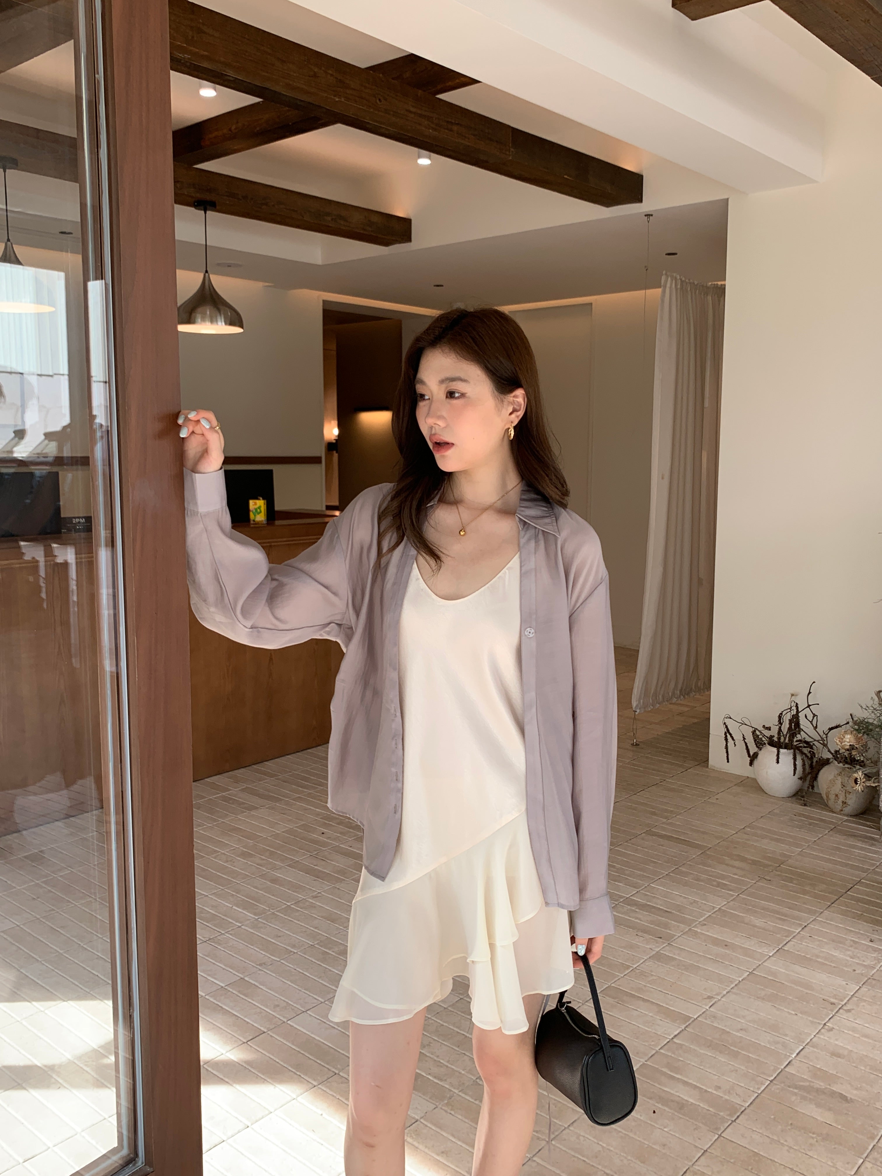 Lustrous mini dress (preorder)