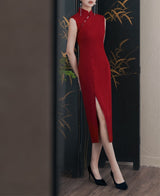 Rosebud cheongsam (preorder)