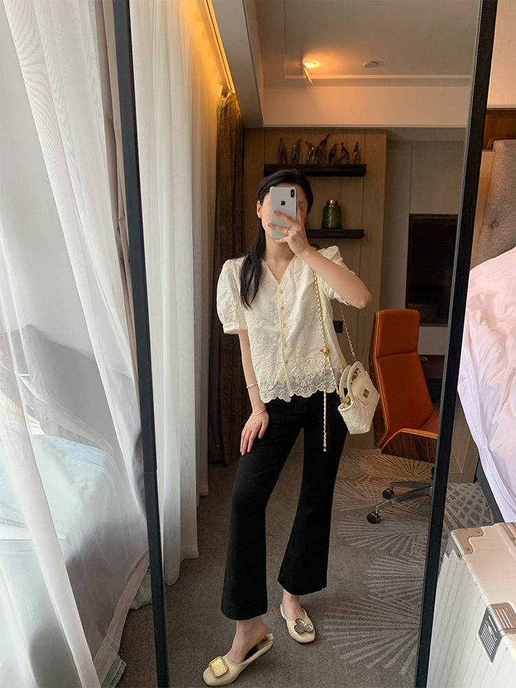 Balliese jeans (ready stock in light blue/ 4 colours)