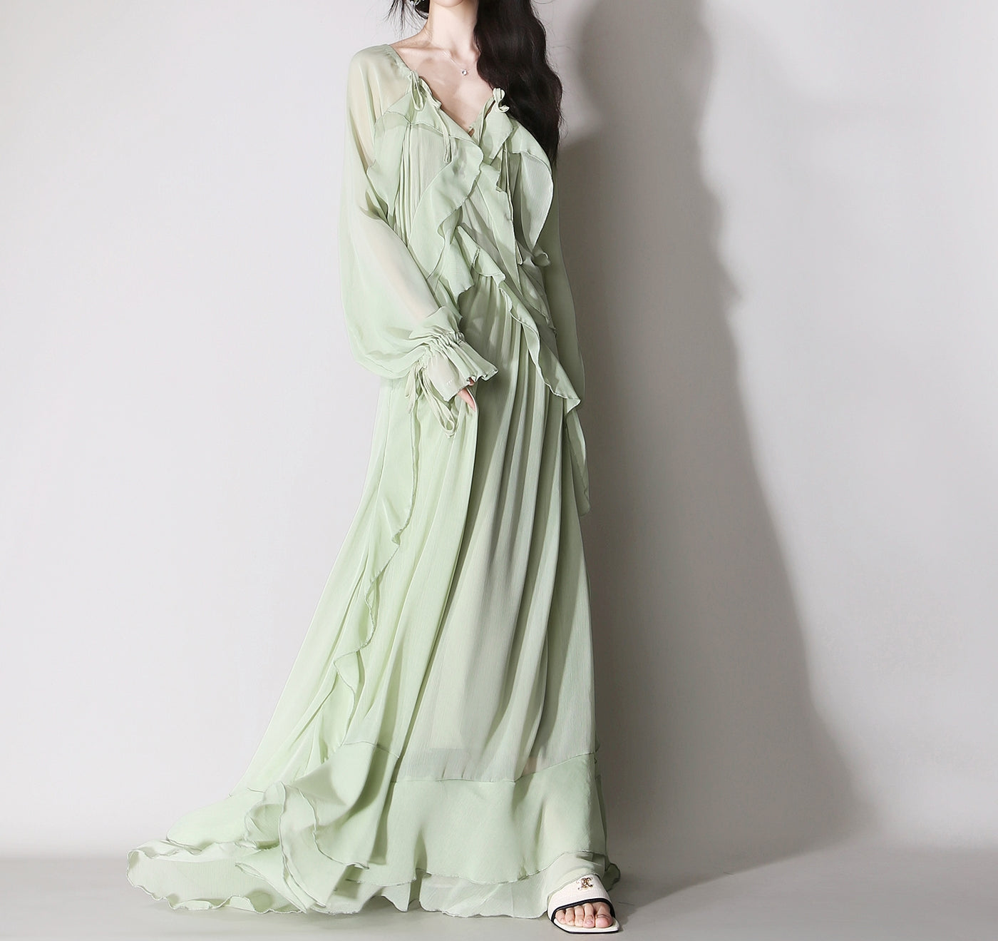 Mint maxi dress (preorder)