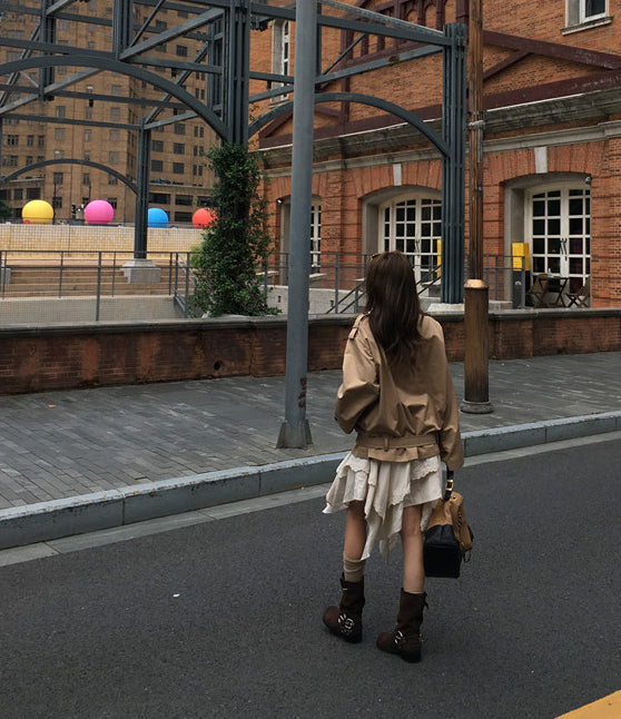 Boho asymmetrical skirt (preorder)