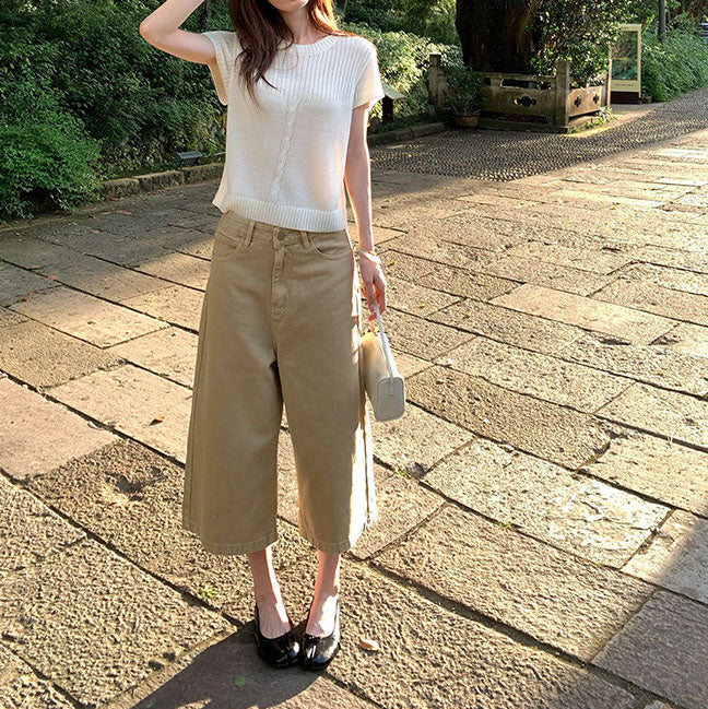 Khaki Bermuda Jorts (preorder)