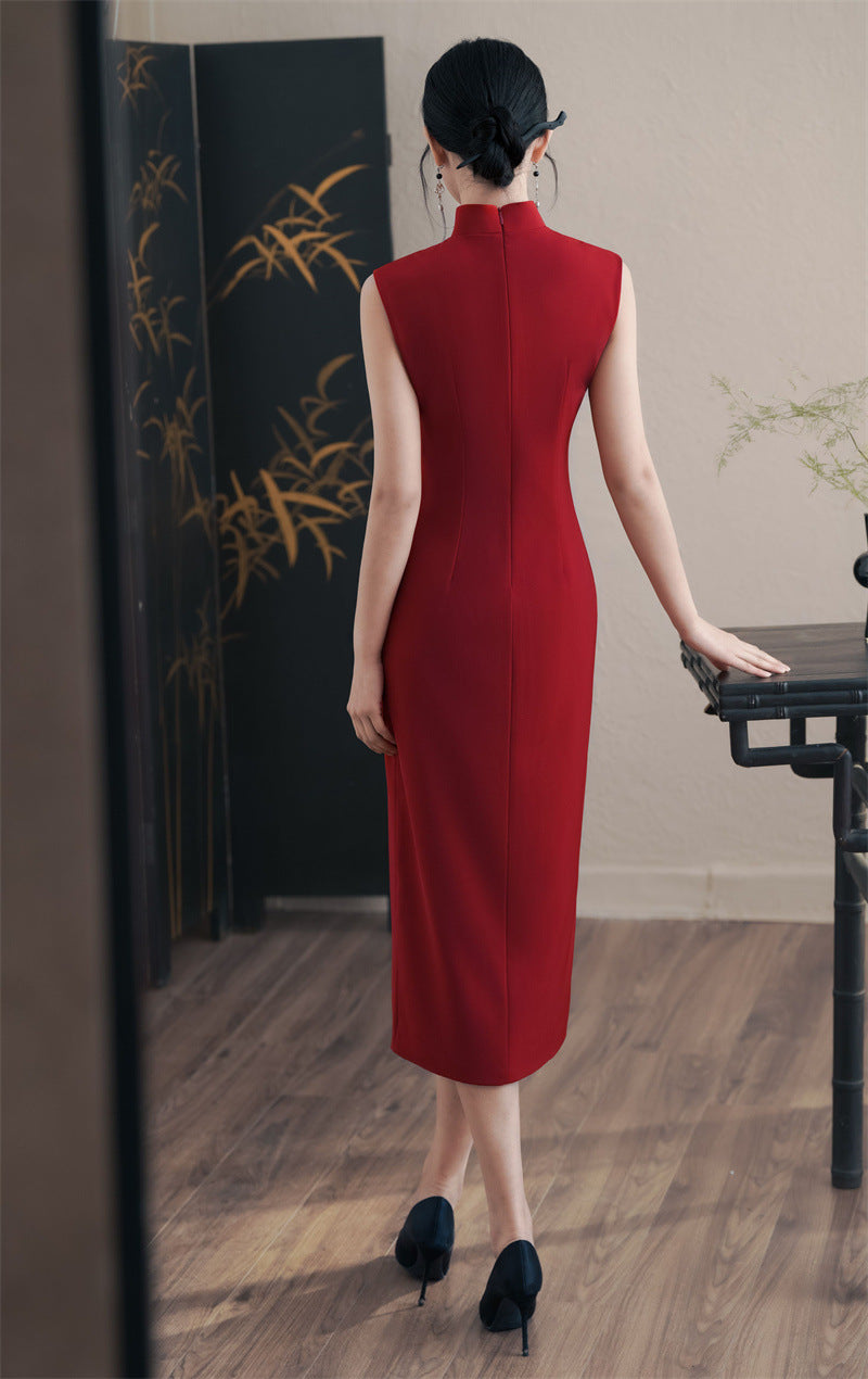 Rosebud cheongsam (preorder)