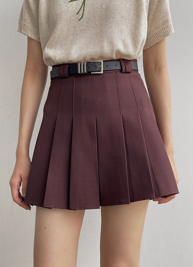 A-line Suit Skirt (preorder/ 4 colours)