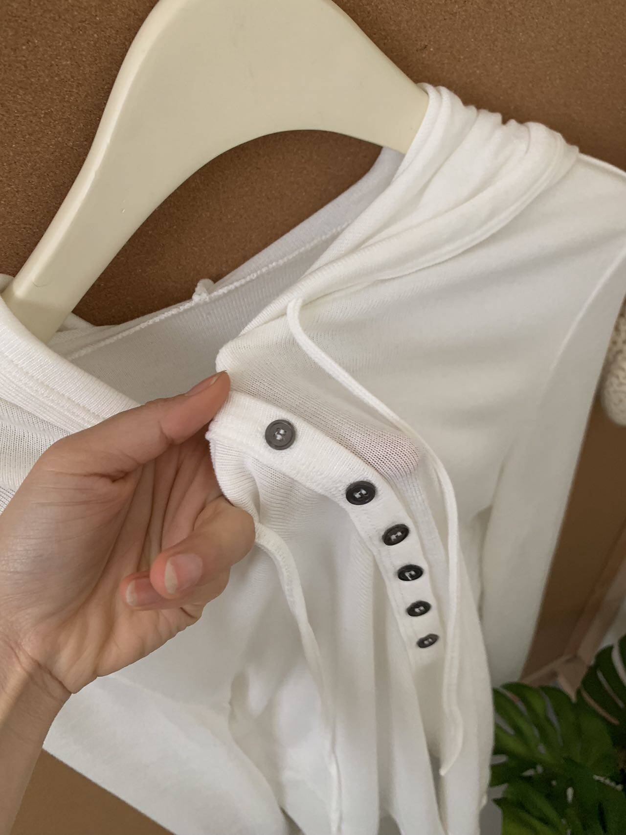 Hoodie slouch top (preorder/ 4 colours)