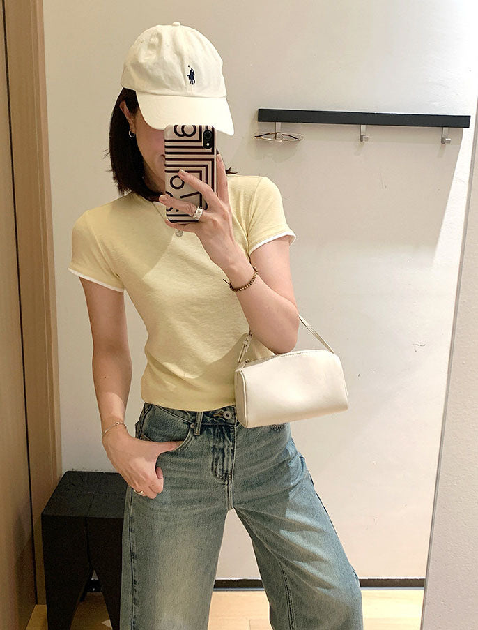 Trim Chic Top (preorder/ 5 colours)