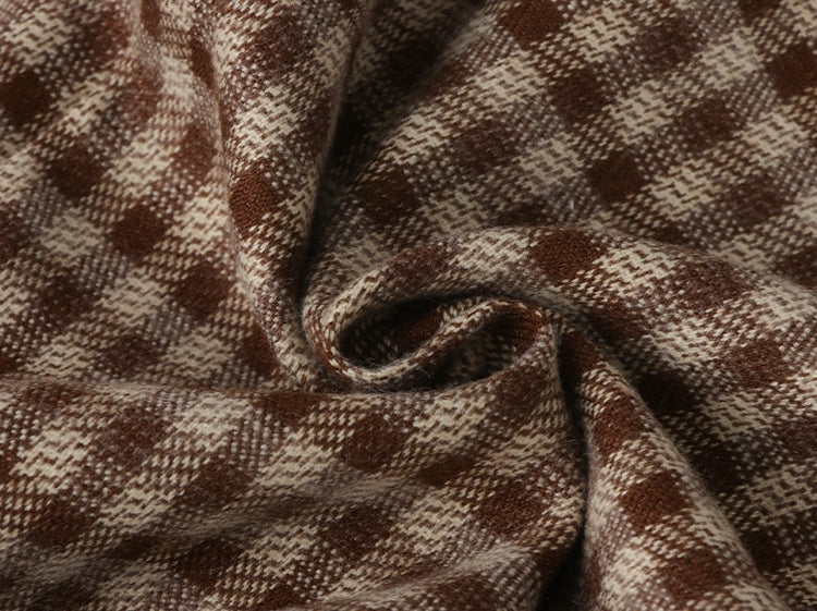 Plaid dress (preorder/ 2 colours)