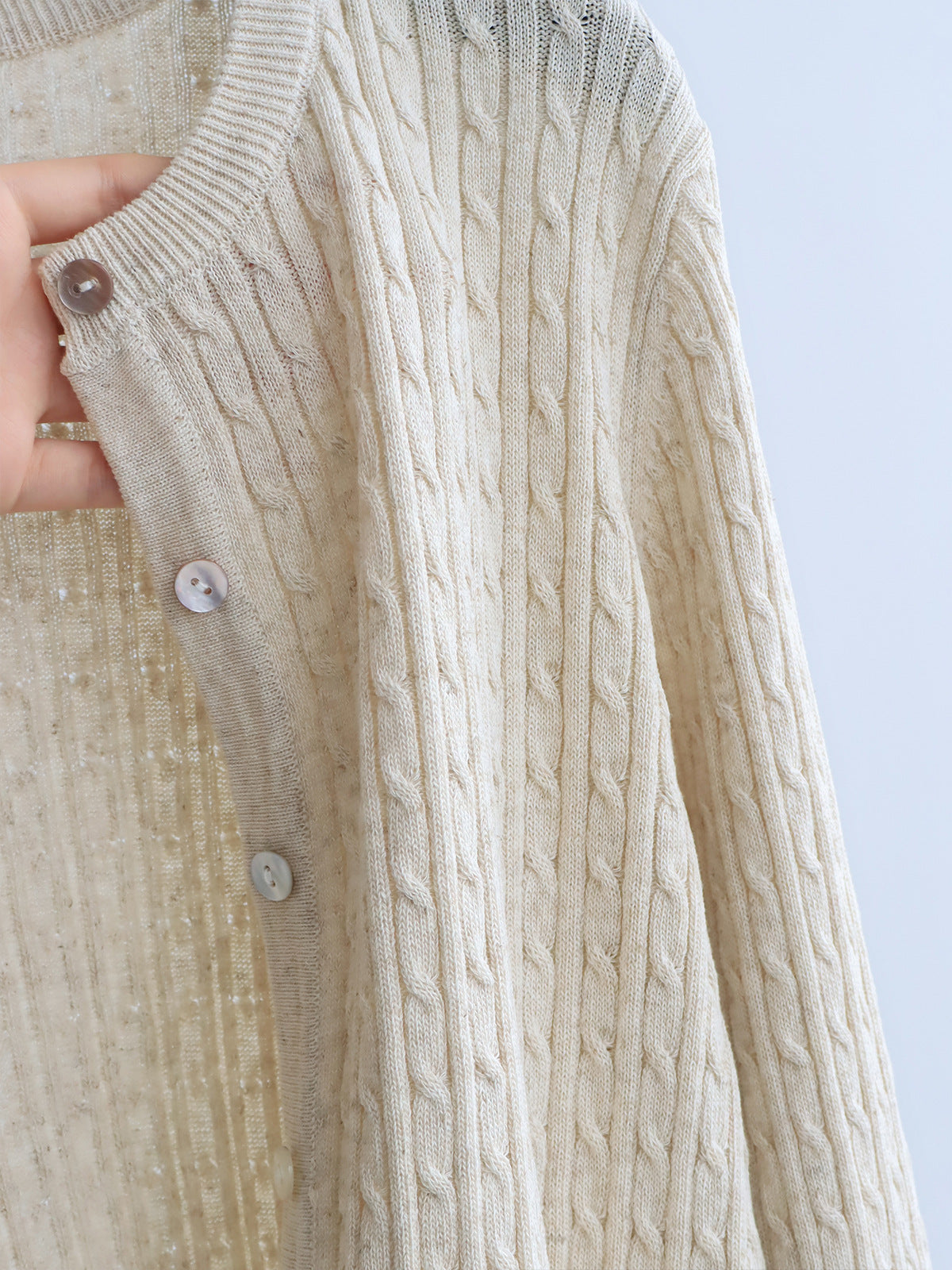Irin oxford cardigan (preorder/ 2 colours)