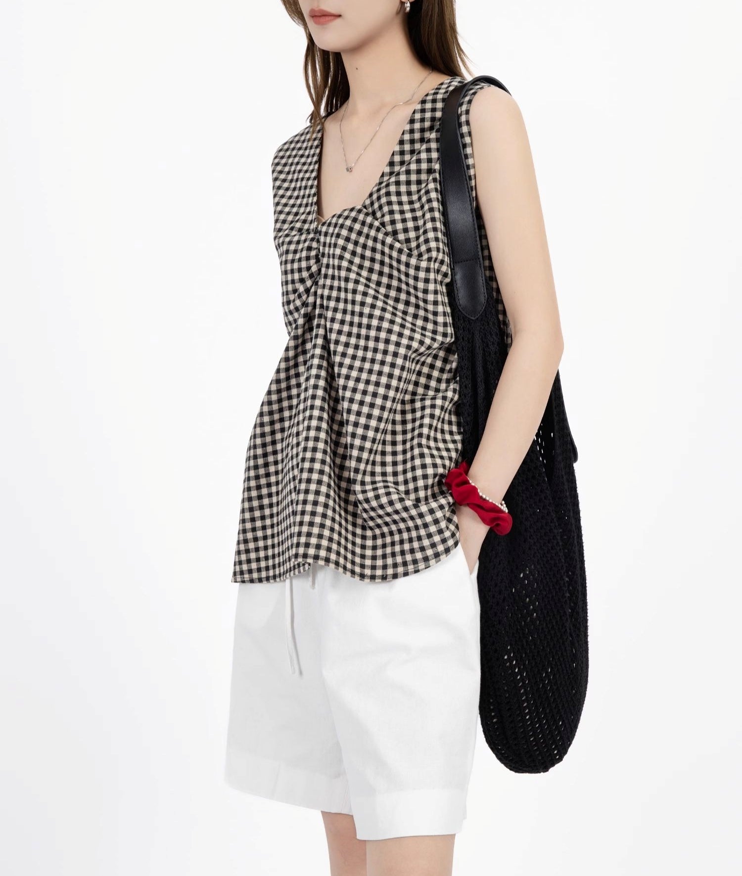 Checkered top (preorder/ 2 colours)