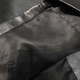 Minimalist leather jacket (preorder)