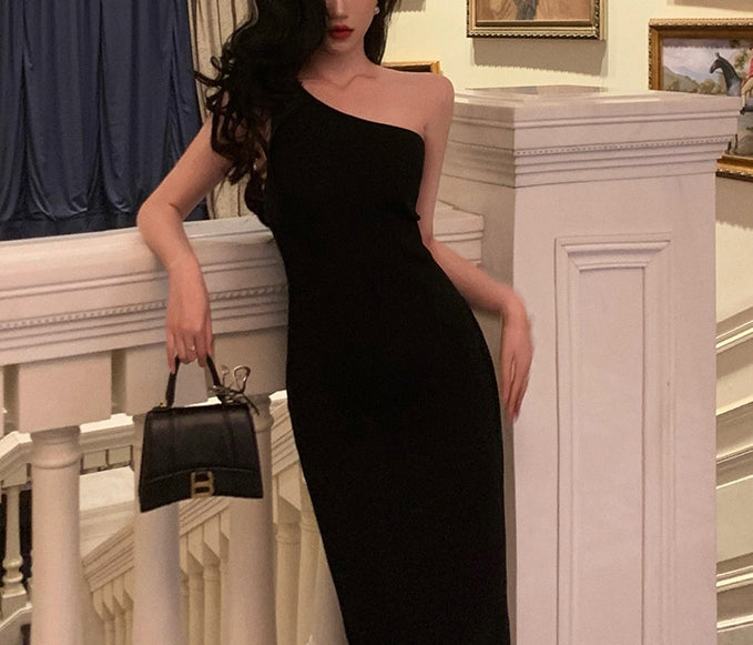 Villan dress (ready stock in black/ 3 colours)