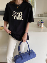 Overthink Tee Shirt (ready stock/ 3 colours)