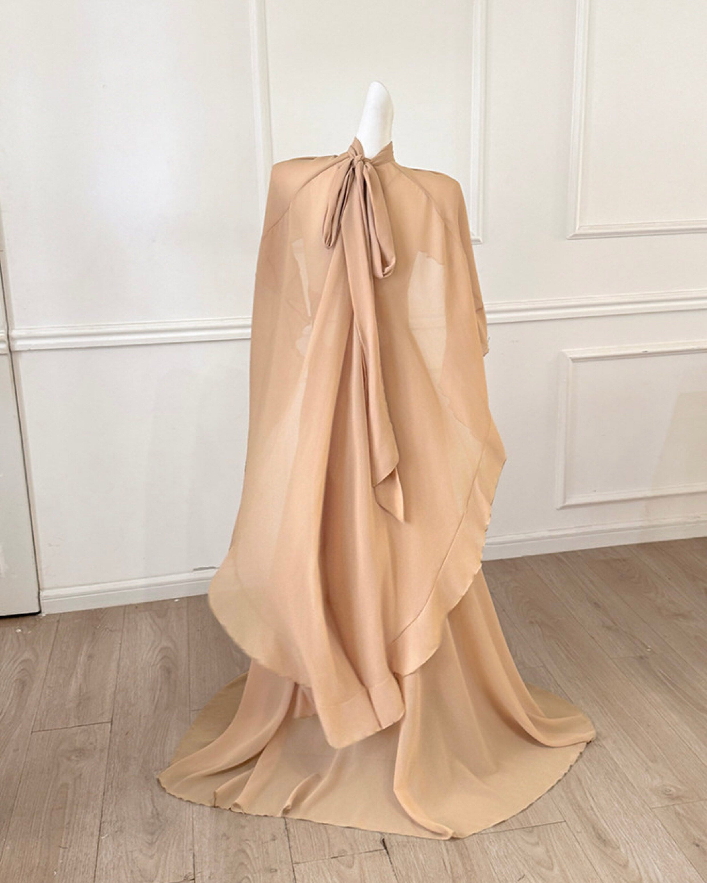 Nude Ethereal Maxi Dress (preorder)
