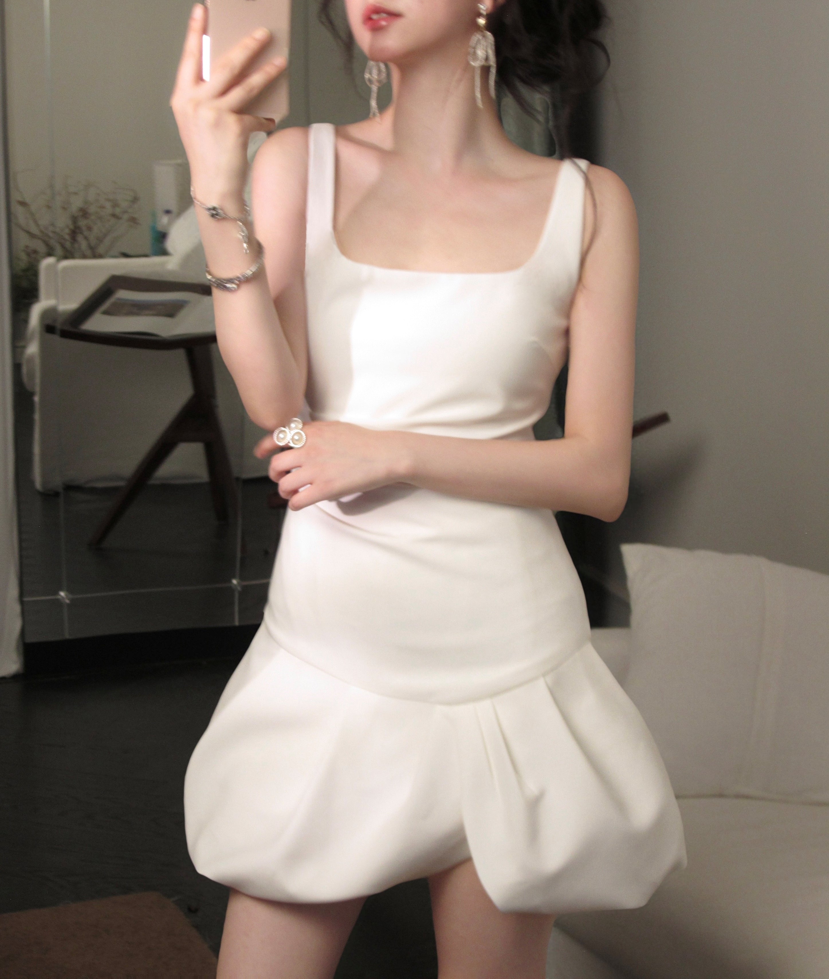 Pouf dress (preorder/ 2 colours)