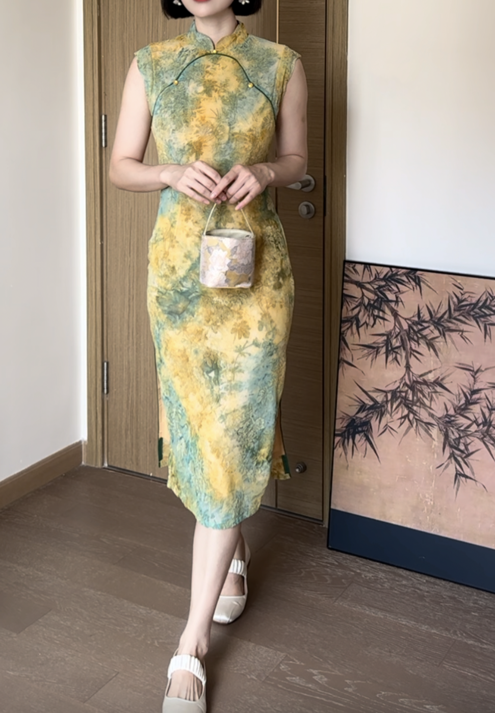 Abe cheongsam (preorder/ 2 colours)