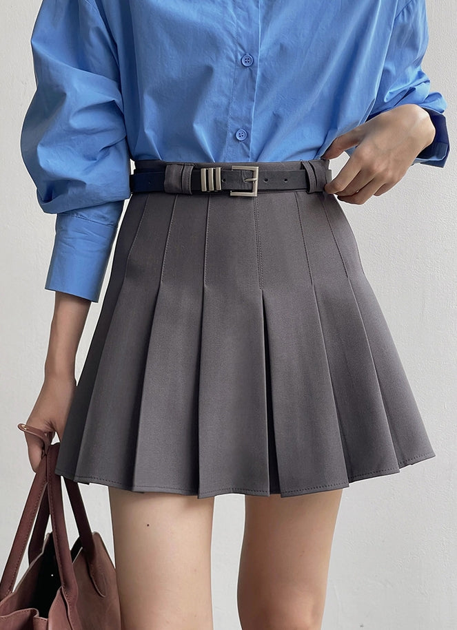 A-line Suit Skirt (preorder/ 4 colours)