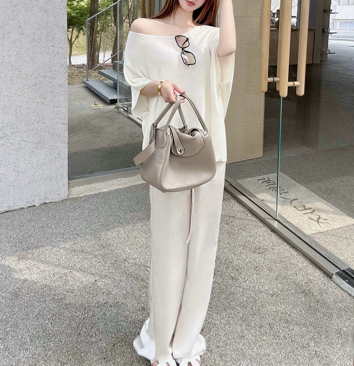 Iris top (ready stock in pink/ 4 colours)