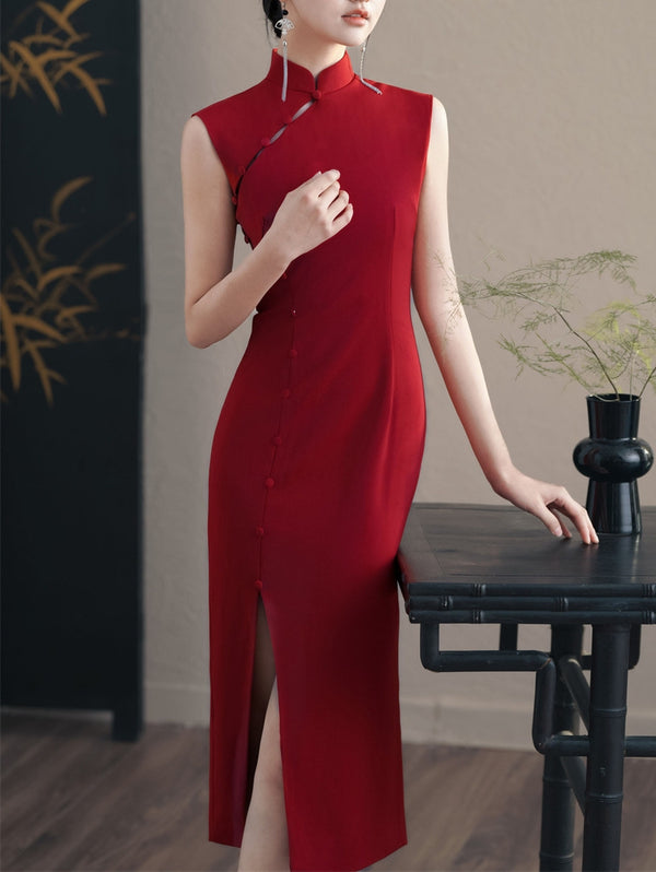 Rosebud cheongsam (preorder)