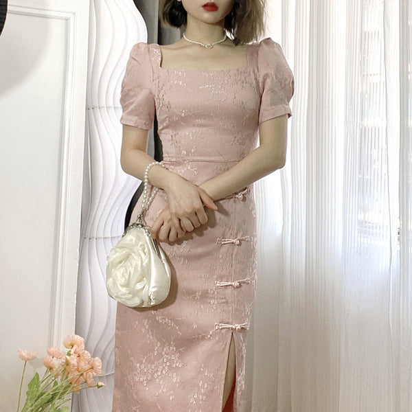 Lilyana cheongsam dress (preorder/ 2 colours)