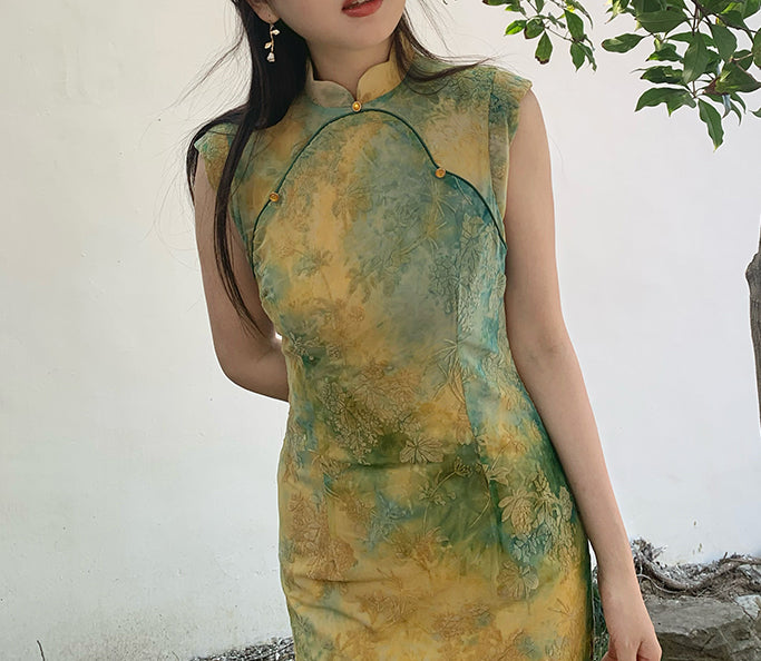 Abe cheongsam (preorder/ 2 colours)