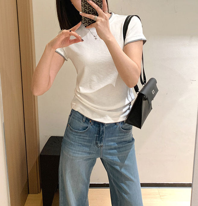 Trim Chic Top (preorder/ 5 colours)
