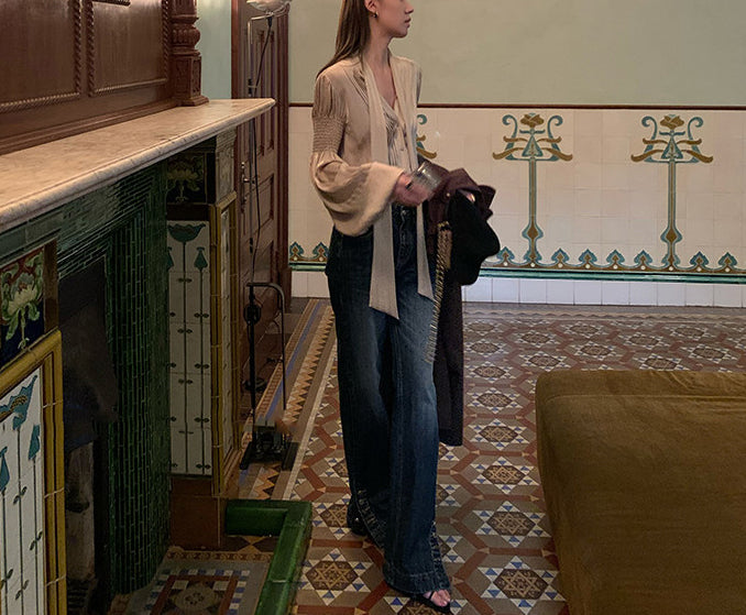 Billowy shirt top (preorder)