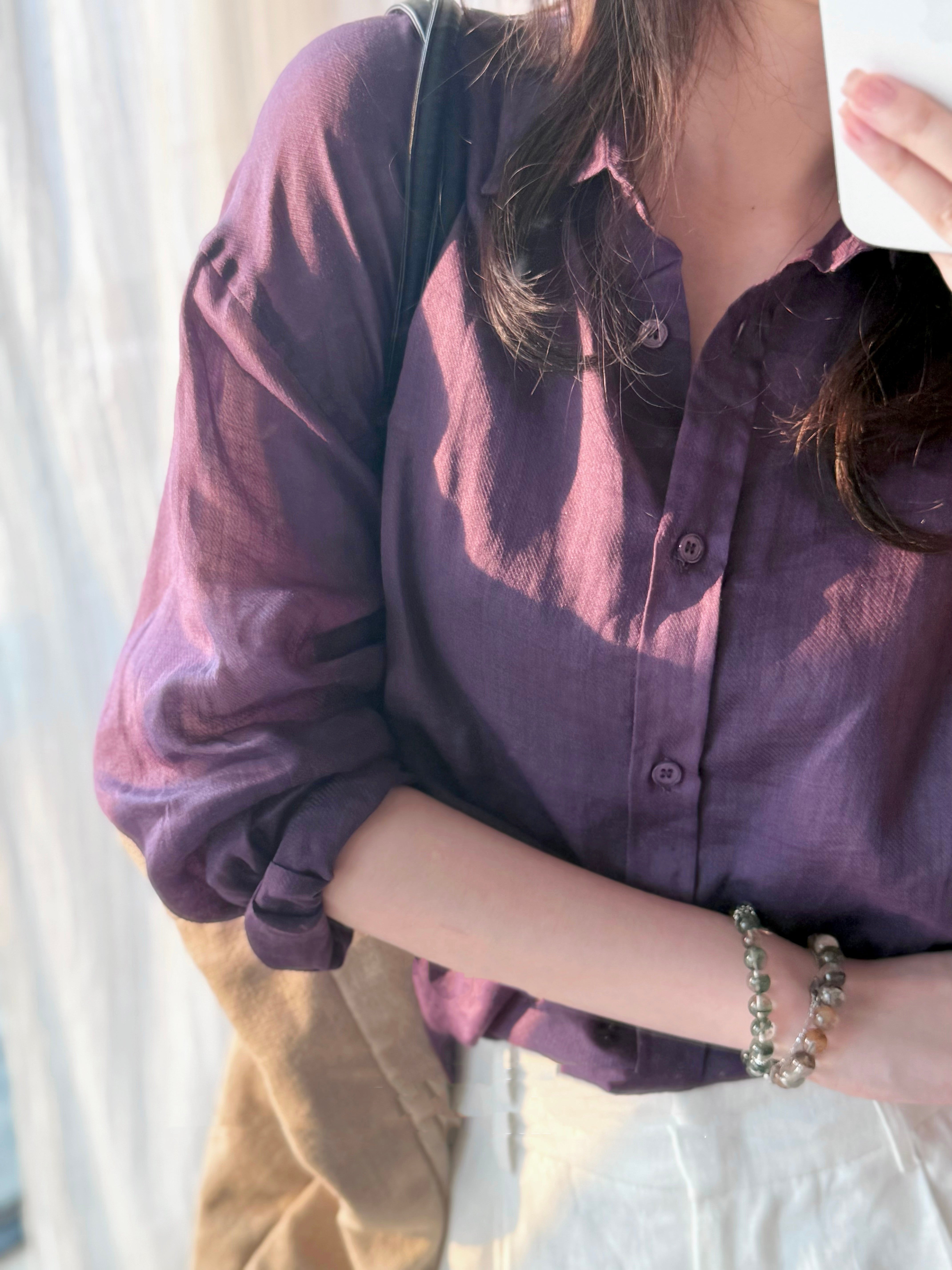 Ramie linen shirt (preorder/ 6 colours)