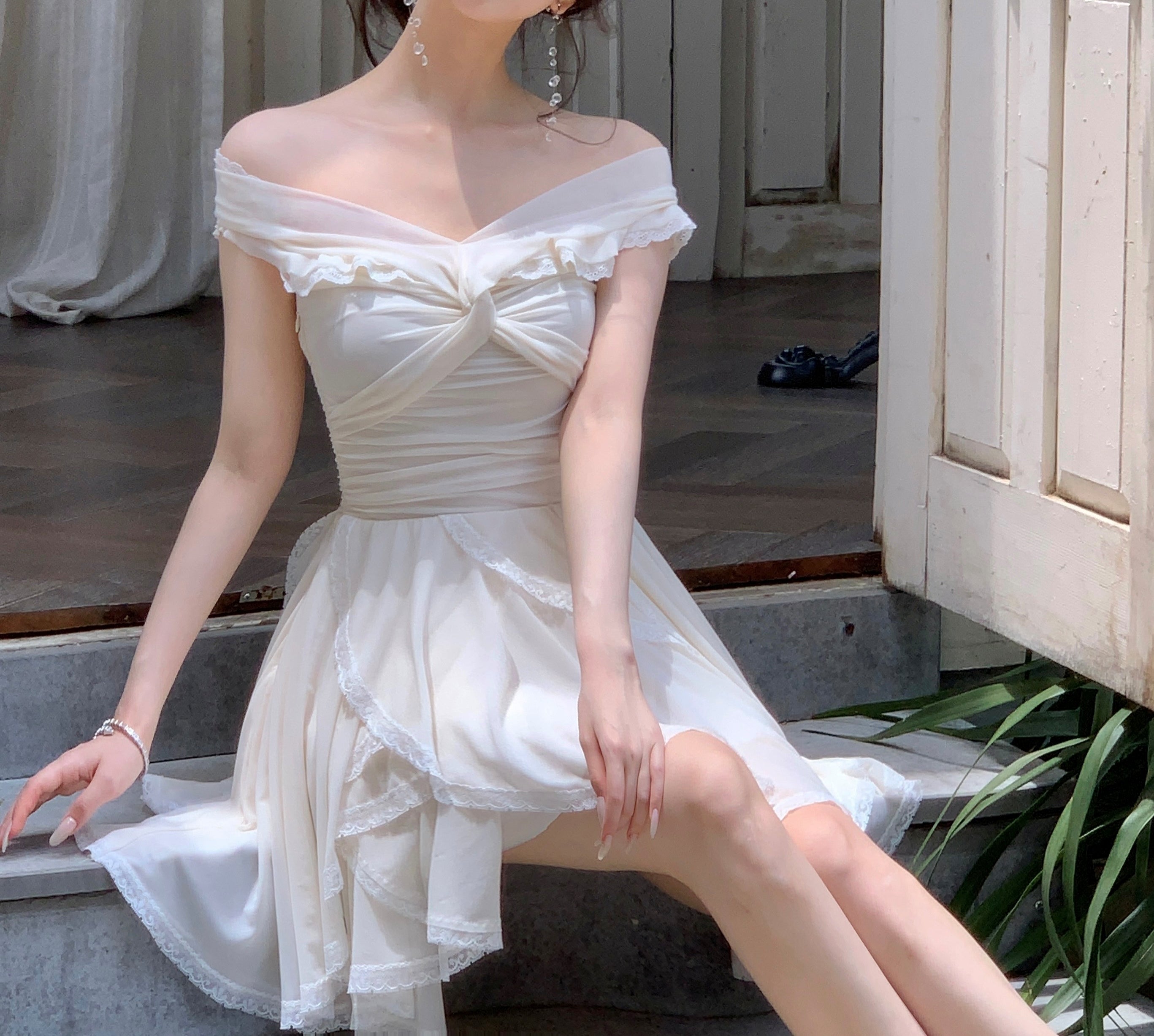 Evanescence dress (ready stock in midi (S)/ 2 lengths)